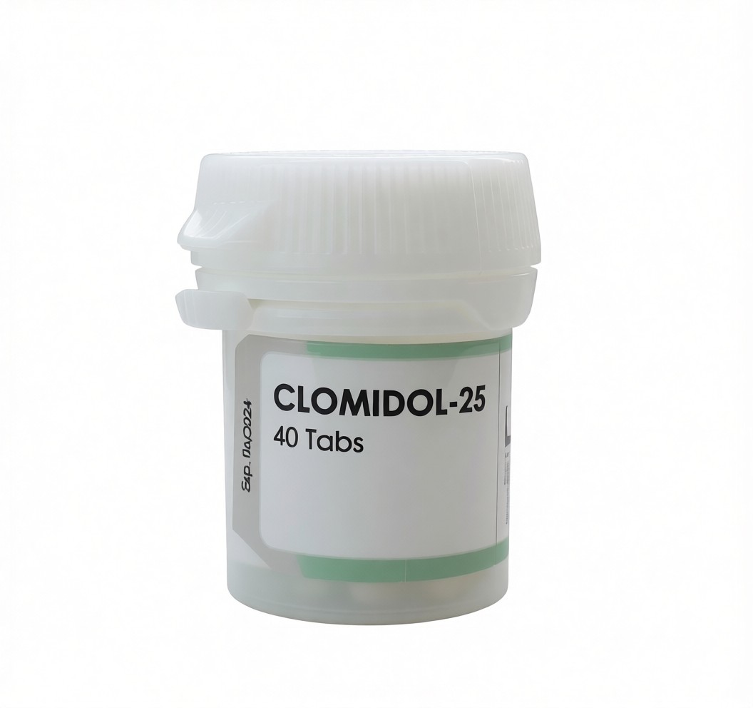 LYKA CLOMIDOL (ГОДЕН ДО 08.2025) 25mg/tab - ЦЕНА ЗА 40ТАБ.