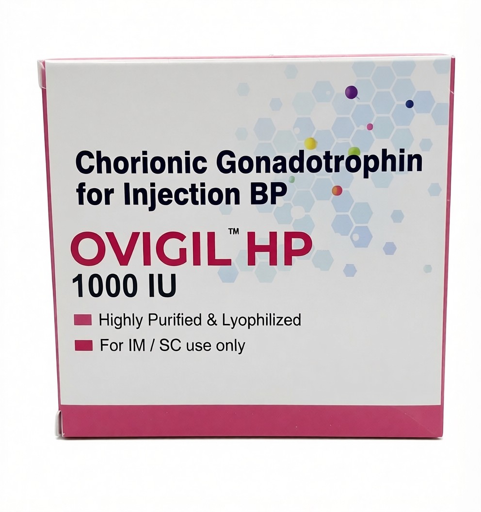 HCG OVIGIL HP 1000IUVIAL - ЦЕНА ЗА 5000ЕД